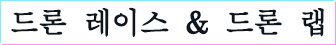 드론 레이스 & 드론 랩