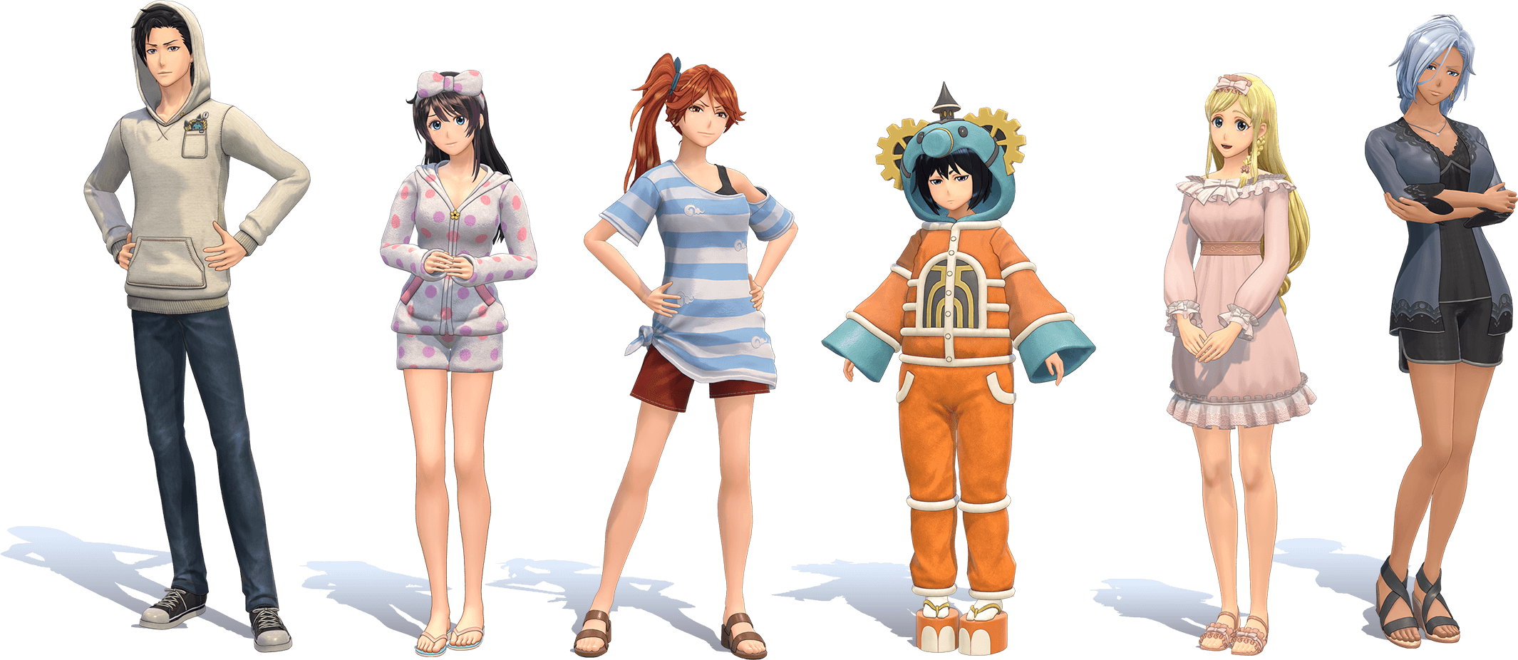 잠옷 의상 세트